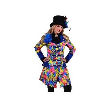 -CHAQUETA MUJER ESTAMPADA