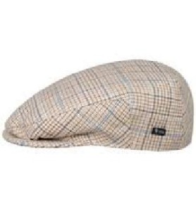 -GORRA CAMPERA A CUADROS