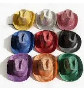 -SOMBRERO TEJANO PAJA COLORES