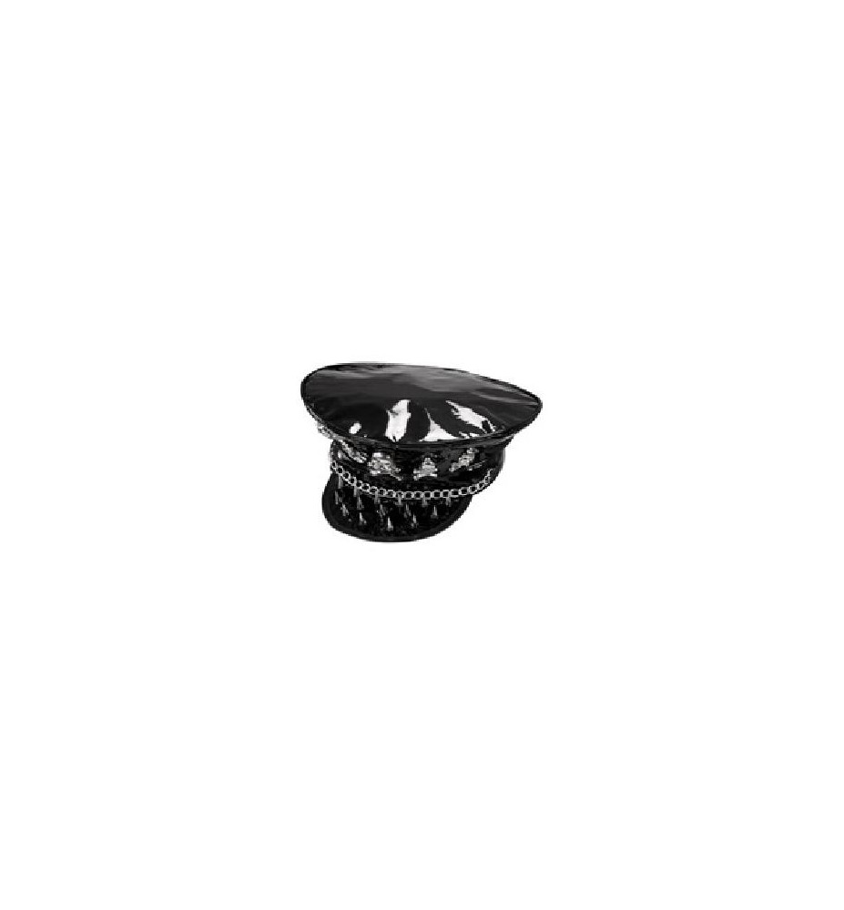 GORRA PUNK ROCKERO CON ADORNOS