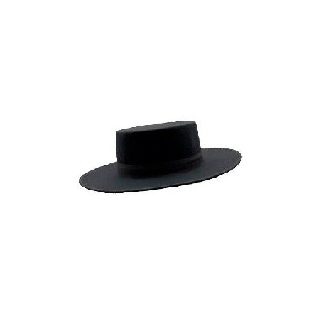 -SOMBRERO CORDOBES ALA ANCHA ESPECIAL 56 COLOR NEGRO