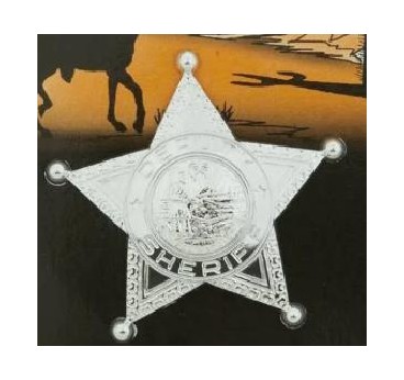 -ESTRELLA SHERIFF 11.5X19 CM