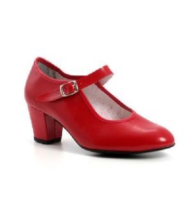 -ZAPATO FARALAE ROJO LONETA 38