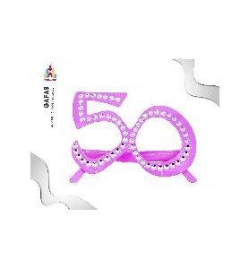 -GAFAS FIESTA 50 ROSA