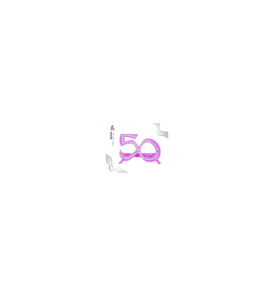 -GAFAS FIESTA 50 ROSA