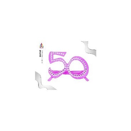 -GAFAS FIESTA 50 ROSA