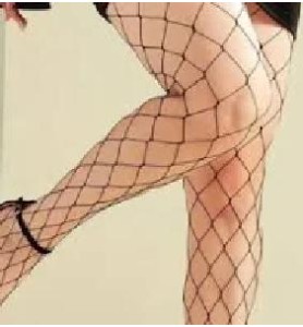 -PANTY MALLA GRANDE NEGRA