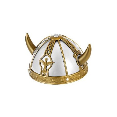 -CASCO VIKINGO CON CUERNOS