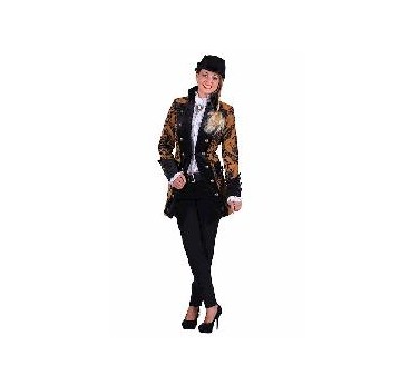 -CHAQUETA BROCADO MUJER