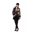 -CHAQUETA BROCADO MUJER