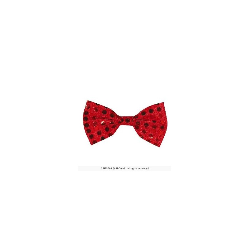 -PAJARITA LENTEJUELAS ROJA 11CM