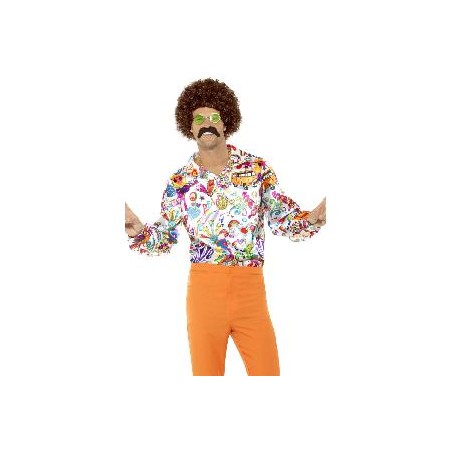 -CAMISA HIPPIE HOMBRE XL