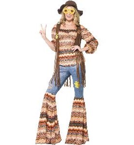 -DISFRAZ HIPPIE MUJER XL