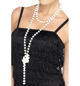 -COLLAR PERLAS BLANCAS