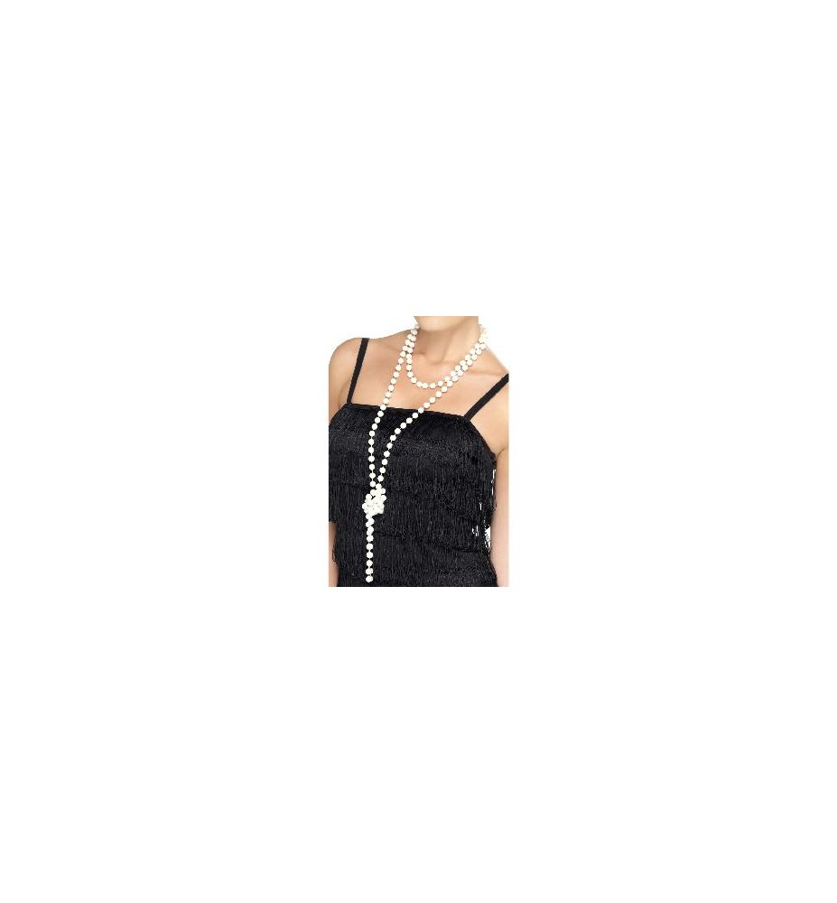-COLLAR PERLAS BLANCAS