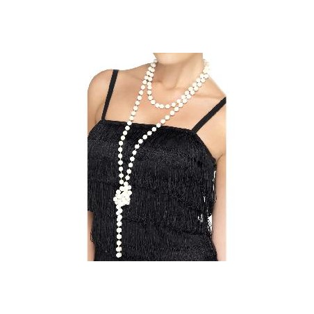 -COLLAR PERLAS BLANCAS