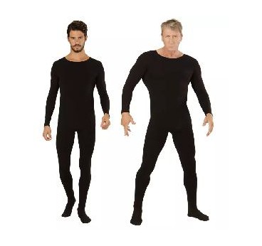 -DISFRAZ MAILLOT NEGRO XL-XXL