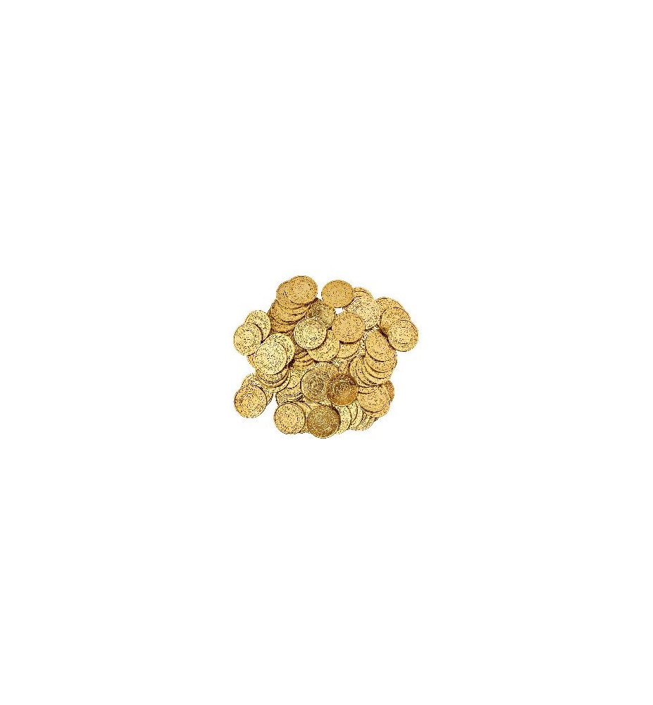 -BOLSA 100 MONEDAS DE ORO