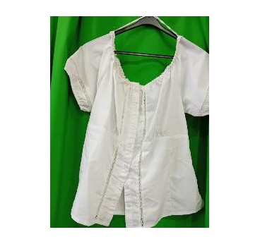 -BLUSA BLANCA TIROLESA L