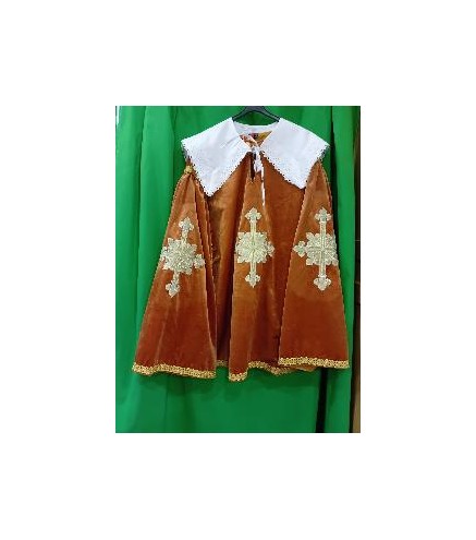 -CAPA TABARDO MOSQUETERO MARRON XXXL