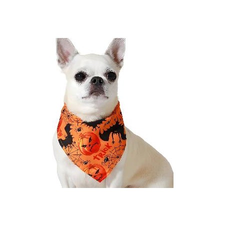 -PAÑUELO 60X45CM HALLOWEEN NARANJA