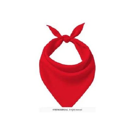 -PAÑUELO ROJO "FIESTAS"