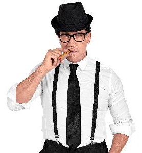 -CORBATA NEGRA SATIN