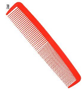 -PEINE GIGANTE ROJO 36 CM