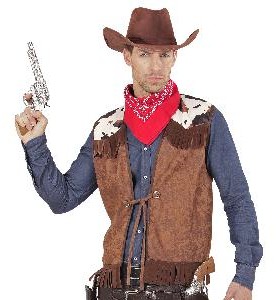 -CHALECO VAQUERO MARRÓN