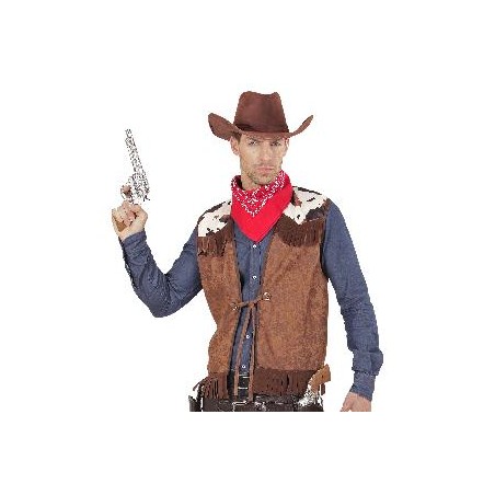 -CHALECO VAQUERO MARRÓN