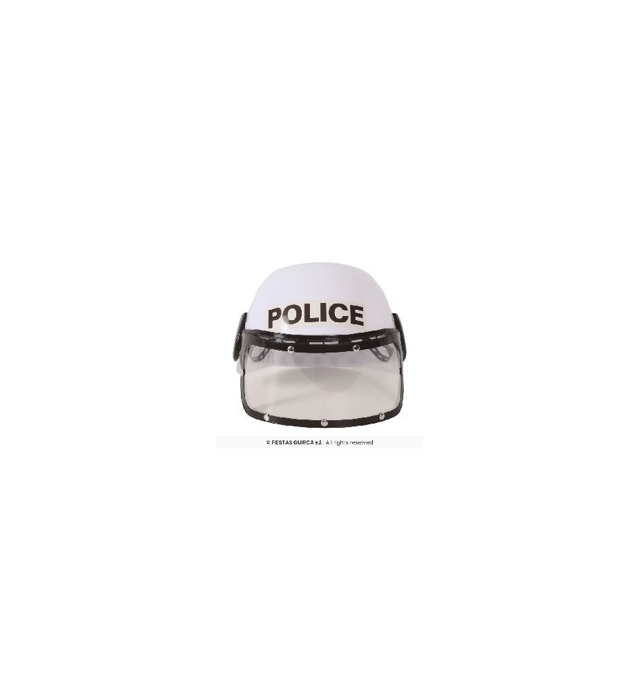 -CASCO POLICIA RIOT BLANCO