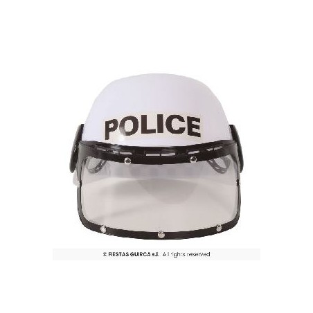 -CASCO POLICIA RIOT BLANCO