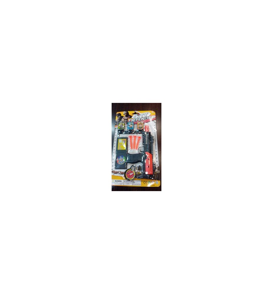 -SET POLICIA CITY DEFENDER