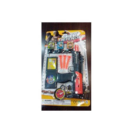 -SET POLICIA CITY DEFENDER