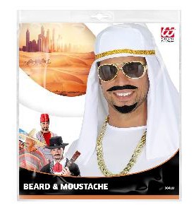 -BIGOTE Y BARBA ARABE