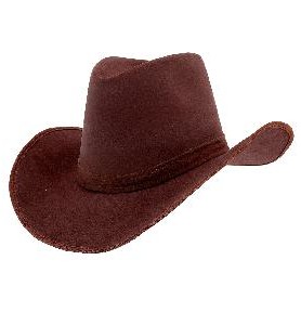 -SOMBRERO VAQUERO MARRON