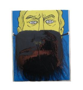 -BIGOTE Y BARBA ESPESA NEGRA