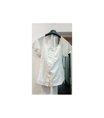 -BLUSA BLANCA TIROLESA XL