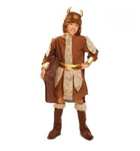 -DISFRAZ VIKINGO 7-9 AÑOS