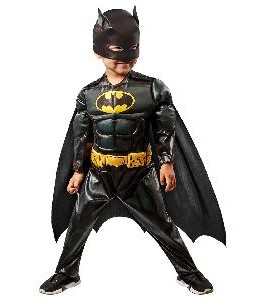 -DISFRAZ BATMAN DELUXE 2-3 AÑOS