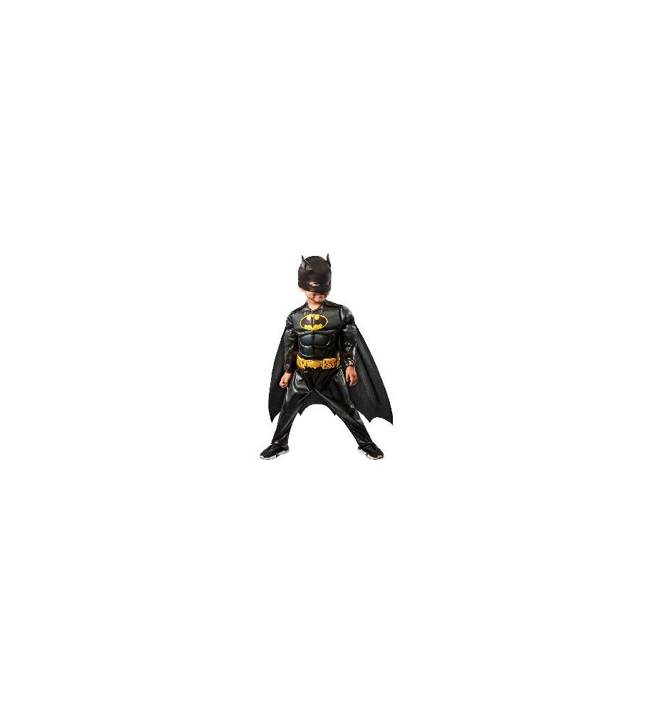 -DISFRAZ BATMAN DELUXE 2-3 AÑOS