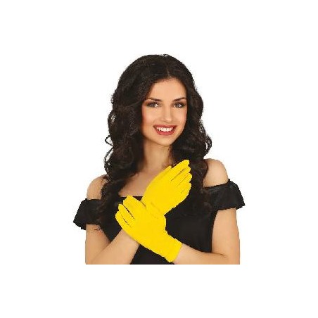 -GUANTES AMARILLO XL