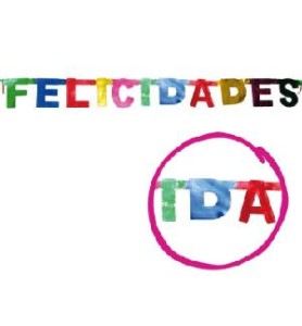 -GUIRNALDA FELICIDADES