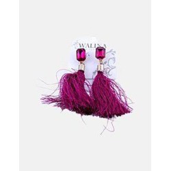 PENDIENTES FLECO FLAMENCO BUGANVILLA