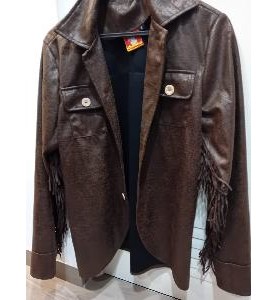 -CHAQUETA MARRON S