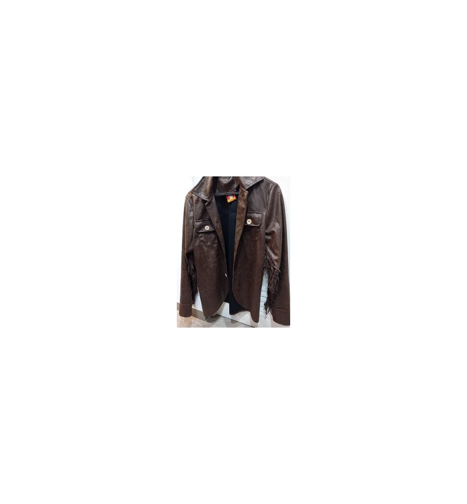-CHAQUETA MARRON S