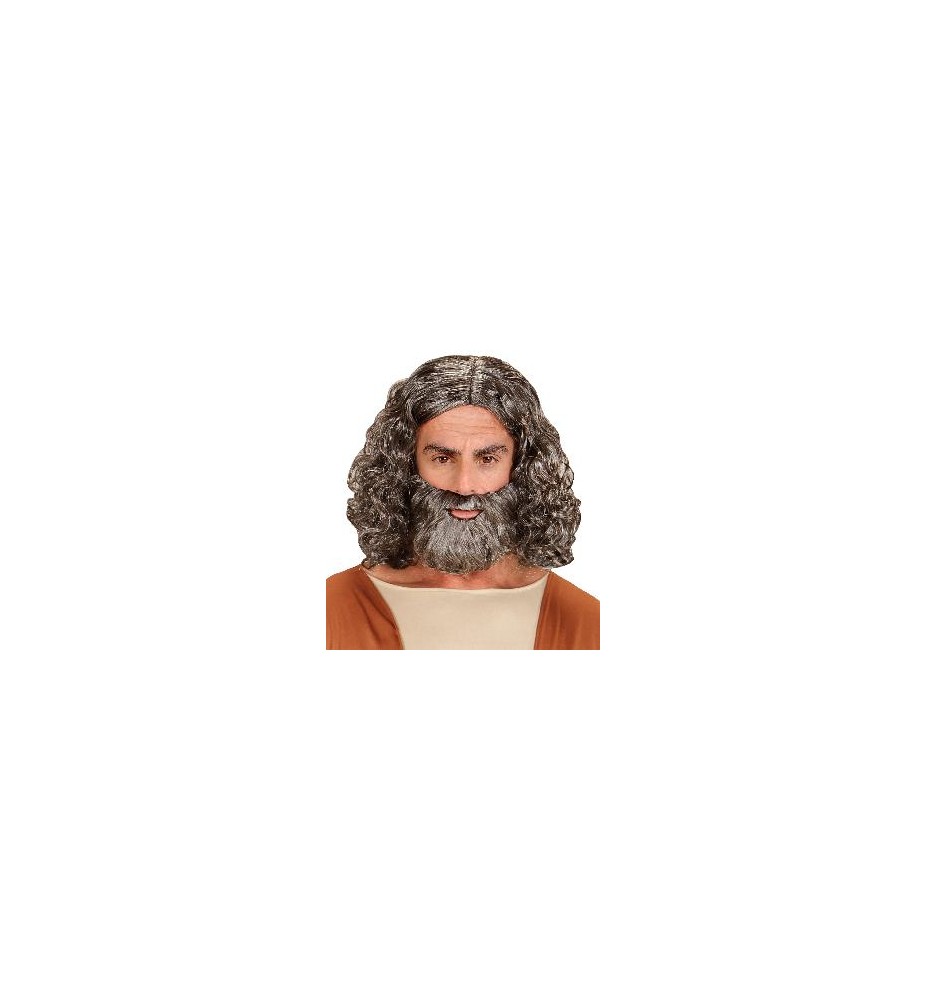 -PELUCA Y BARBA BÍBLICA EN CAJA