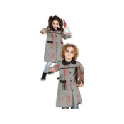 -DISFRAZ ESCOLAR ZOMBIE UNISEX 10 -12 AÑOS