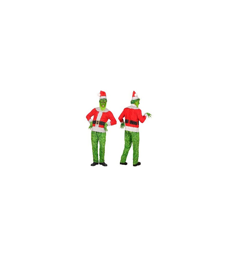-DISFRAZ GRINCH DE NAVIDAD FAST COSTUME XL