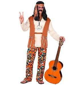 -DISFRAZ HOMBRE HIPPIE XL